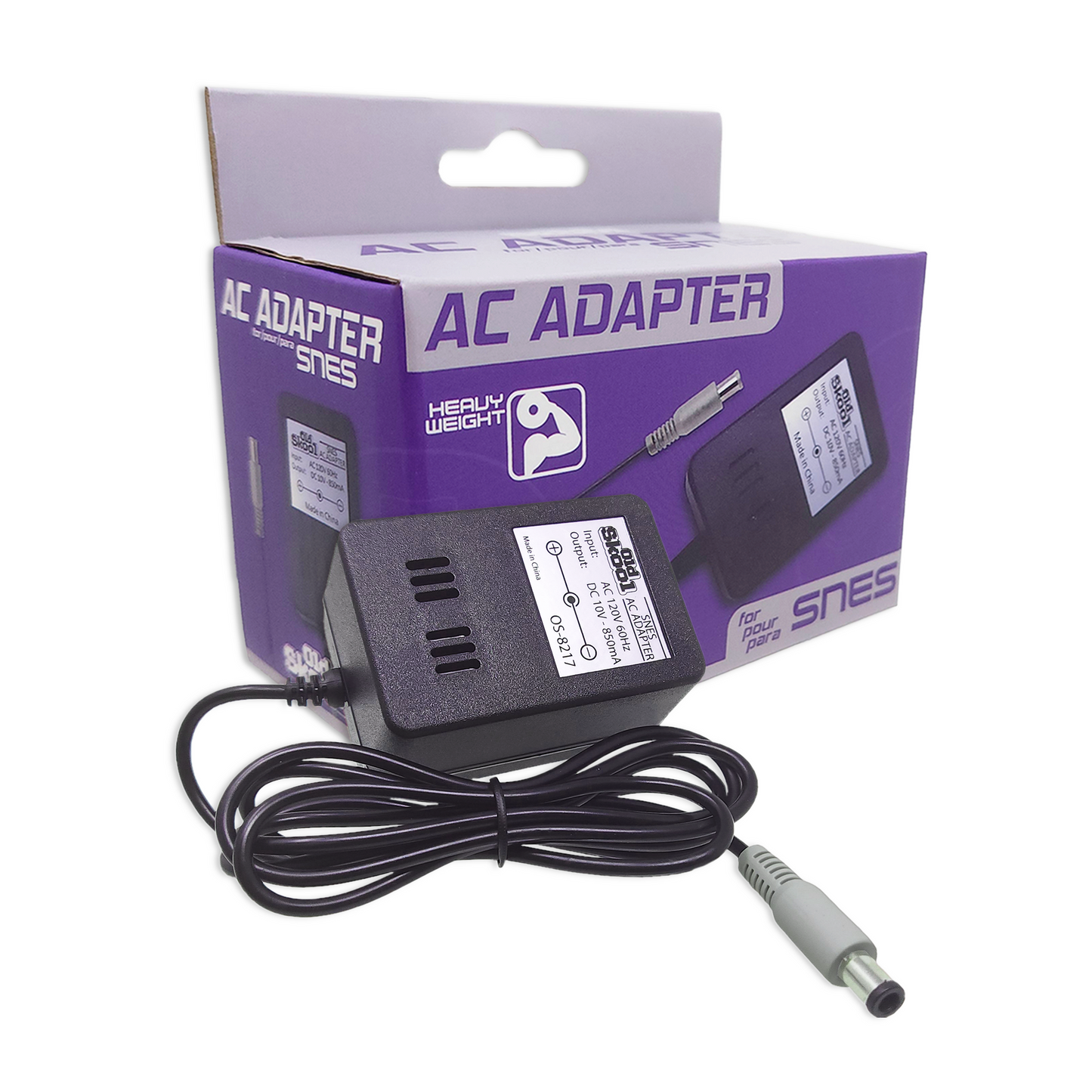 Old Skool SNES - Dedicated Heavyweight AC Adapter