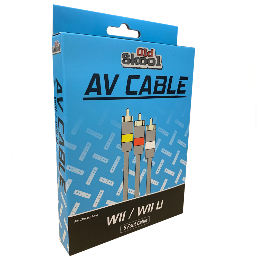 Old Skool Wii AV Cable