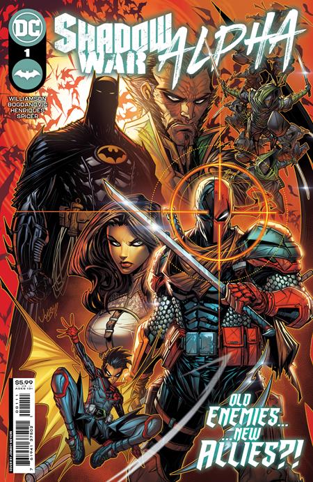 The One Stop Shop Comics & Games Shadow War Alpha #1 (One Shot) Cvr A Jonboy Meyers (03/29/2022) DC Comics