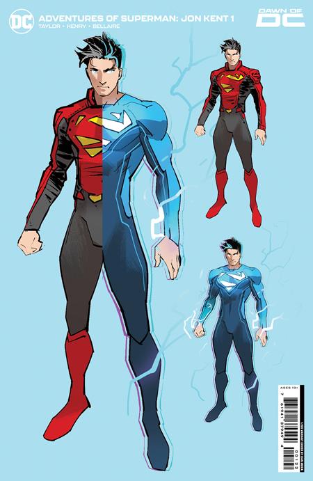Adventures Of Superman Jon Kent #1 (Of 6) Cvr K Inc 1:100 Dan Mora Design Spot Gloss Var (03/07/2023)