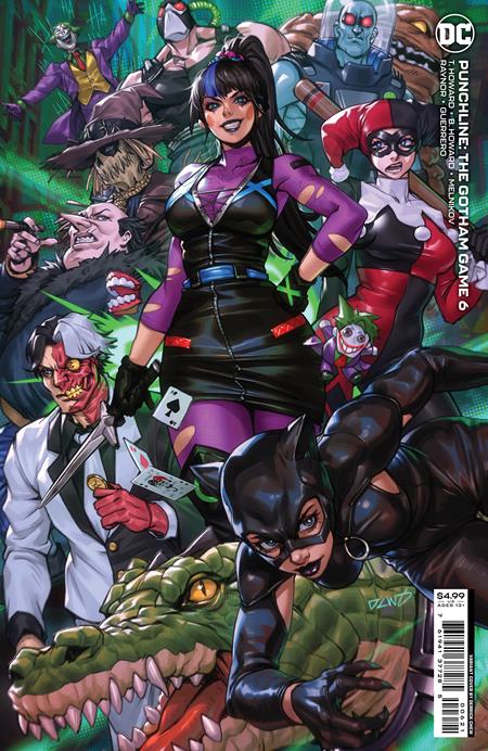 Punchline The Gotham Game #6 (Of 6) Cvr B Derrick Chew Card Stock Var (03/28/2023)