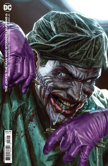 Joker The Man Who Stopped Laughing #6 Cvr B Lee Bermejo Var (03/07/2023)