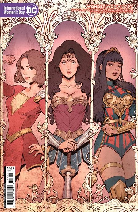 Wonder Woman #797 Cvr G Jasmin Darnell International Womans Day Card Stock Var (Revenge Of The Gods) (03/21/2023)