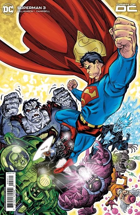 Superman #3 Cvr H Inc 1:50 Scott Kolins Card Stock Var (04/18/2023)