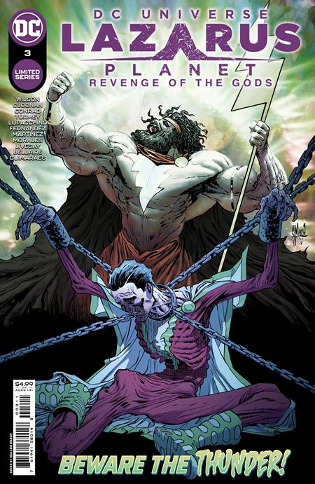 Lazarus Planet Revenge Of The Gods #3 (Of 4) Cvr A Guillem March (04/11/2023)