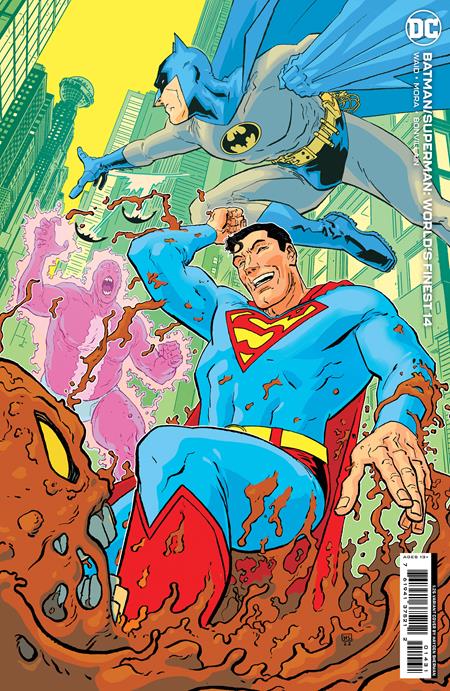 Batman Superman Worlds Finest #14 Cvr D Inc 1:25 Hayden Sherman Card Stock Var (04/18/2023)