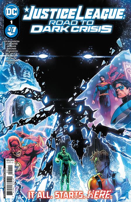 The One Stop Shop Comics & Games Justice League Road To Dark Crisis #1 (One Shot) Cvr A Daniel Sampere (05/31/2022) DC Comics