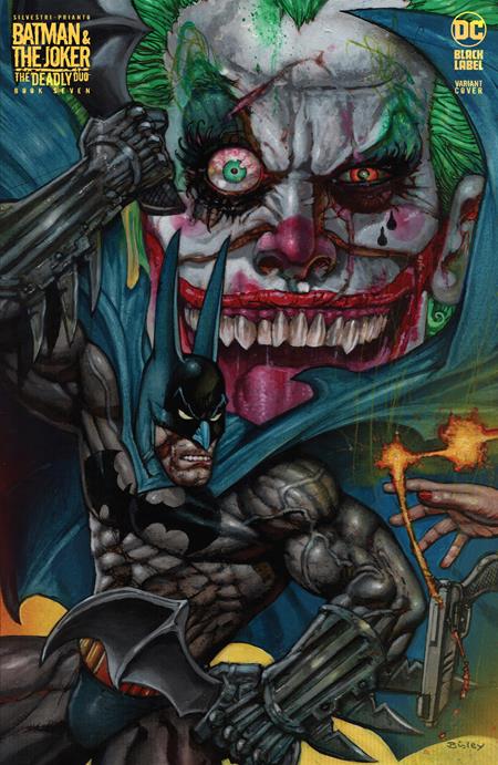 Batman & The Joker The Deadly Duo #7 (Of 7) Cvr B Simon Bisley Batman & Joker Card Stock Var (Mr) (5/2/2023)