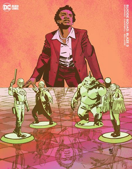 The One Stop Shop Comics & Games Suicide Squad Blaze #3 (Of 3) Cvr B Valentine De Landro Var (Mr) (07/05/2022) DC Comics