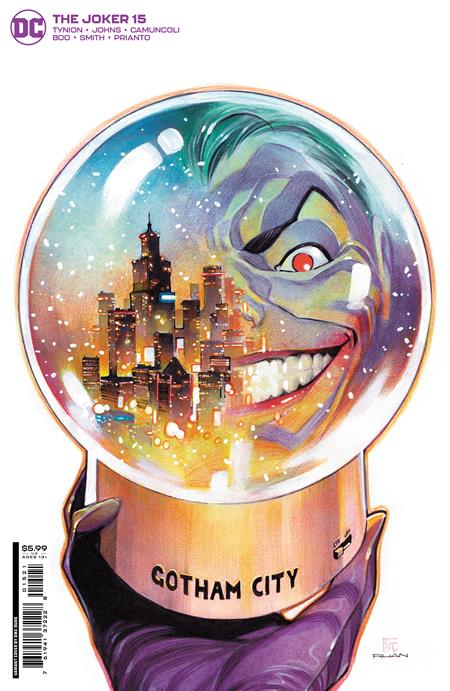 The One Stop Shop Comics & Games Joker #15 (Of 15) Cvr B Dike Ruan Var (07/05/2022) DC Comics