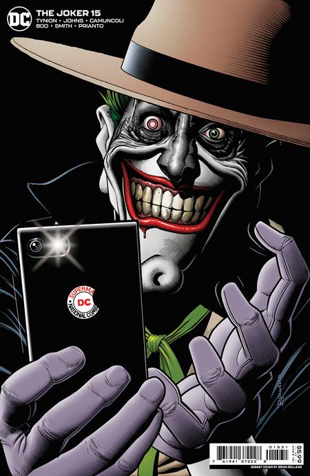 The One Stop Shop Comics & Games Joker #15 (Of 15) Cvr C Brian Bolland Var (07/05/2022) DC Comics