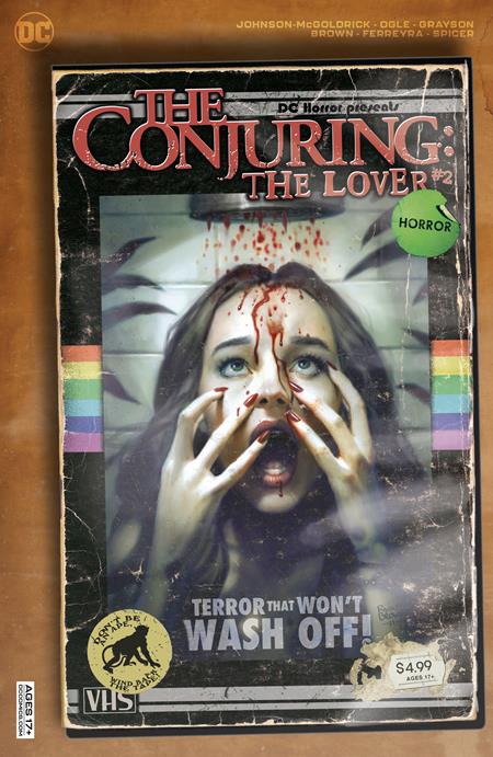 Dc Horror Presents The Conjuring The Lover #2 (Of 5) Cvr B Ryan Brown Vhs Tribute Card Stock Var (Mr) (07/06/2021) - The One Stop Shop Comics & Games