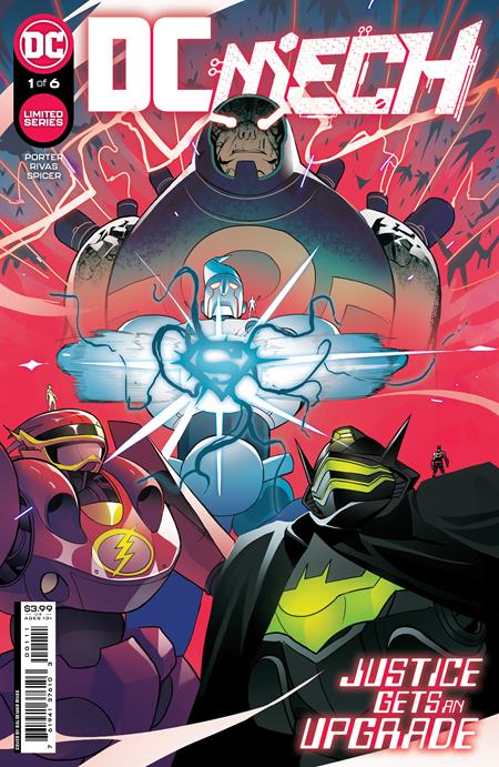 The One Stop Shop Comics & Games Dc Mech #1 (Of 6) Cvr A Baldemar Rivas (07/26/2022) DC Comics