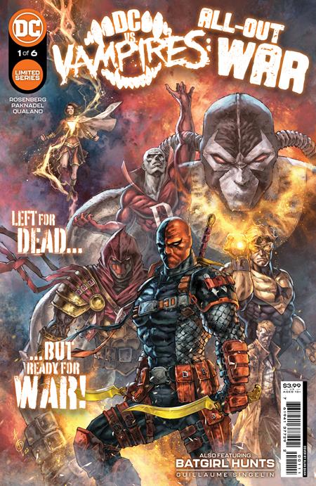 The One Stop Shop Comics & Games Dc Vs Vampires All-Out War #1 (Of 6) Cvr A Alan Quah (07/19/2022) DC Comics