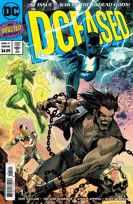 The One Stop Shop Comics & Games Dceased War Of The Undead Gods #1 (Of 8) Cvr C Dan Mora Homage Card Stock Var (08/09/2022) DC Comics