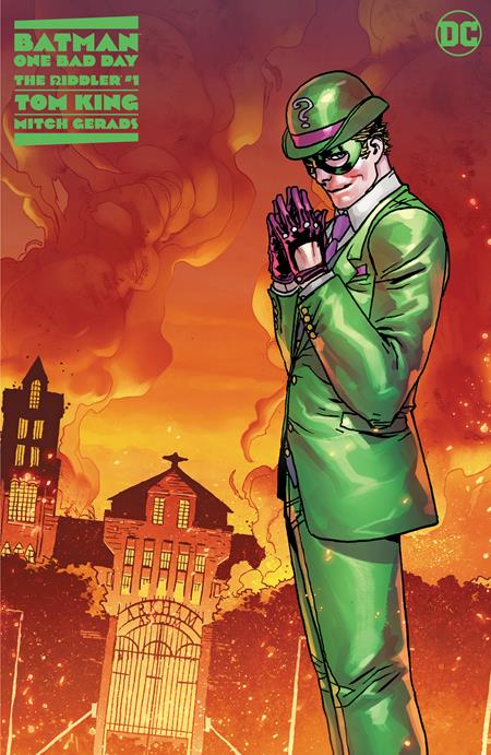 The One Stop Shop Comics & Games Batman One Bad Day The Riddler #1 (One Shot) Cvr F Giuseppe Camuncoli Premium Var (08/16/2022) DC Comics