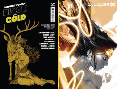 Wonder Woman Black & Gold #4 (Of 6) Cvr B Joshua Middleton Var (09/28/2021) - The One Stop Shop Comics & Games