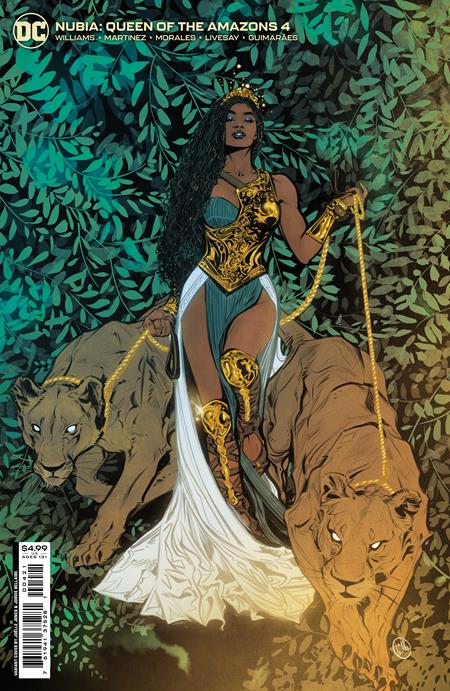 The One Stop Shop Comics & Games Nubia Queen Of The Amazons #4 (Of 4) Cvr B Joelle Jones Card Stock Var (09/06/2022) DC Comics