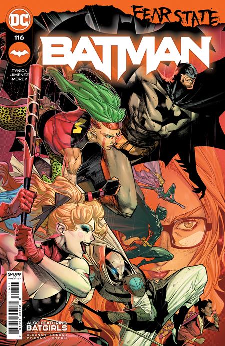 Batman #116 Cvr A Jorge Jimenez (Fear State) (11/2/2021) - The One Stop Shop Comics & Games