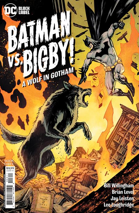 Batman Vs Bigby A Wolf In Gotham #3 (Of 6) Cvr A Yanick Paquette (Mr) (11/16/2021) - The One Stop Shop Comics & Games