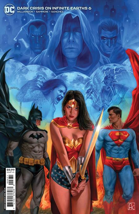 The One Stop Shop Comics & Games Dark Crisis On Infinite Earths #6 (Of 7) Cvr C Ariel Colon Infinite Crisis Homage Card Stock Var (11/8/2022) DC Comics
