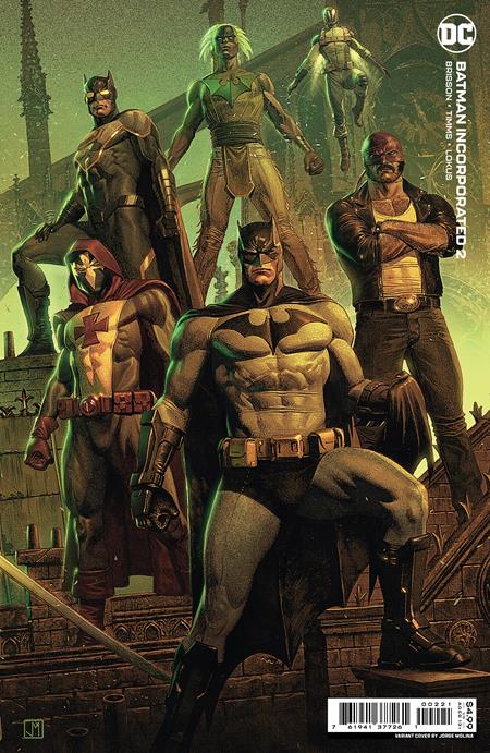 The One Stop Shop Comics & Games Batman Incorporated #2 Cvr B Jorge Molina Card Stock Var (11/8/2022) DC Comics
