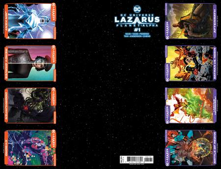 The One Stop Shop Comics & Games Lazarus Planet Alpha #1 (One Shot) Cvr G Trading Card Card Stock Var (01/10/2023) DC Comics