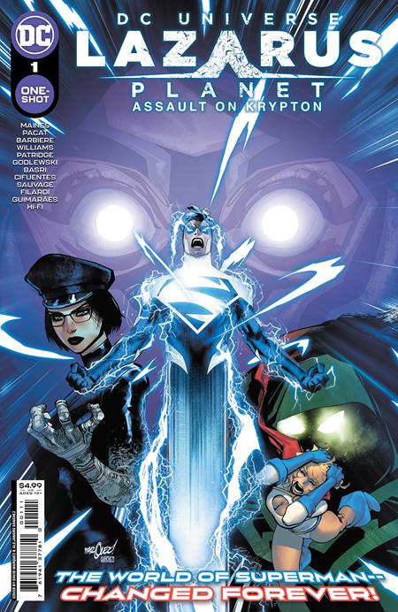 The One Stop Shop Comics & Games Lazarus Planet Assault On Krypton #1 (One Shot) Cvr A David Marquez & Alejandro Sanchez (01/17/2023) DC Comics