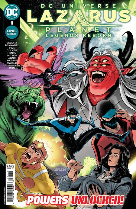 The One Stop Shop Comics & Games Lazarus Planet Legends Reborn #1 (One Shot) Cvr A Vasco Georgiev (01/31/2023) DC Comics