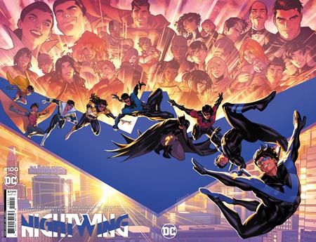 The One Stop Shop Comics & Games Nightwing #100 Cvr B Jamal Campbell Wraparound Card Stock Var (01/17/2023) DC Comics