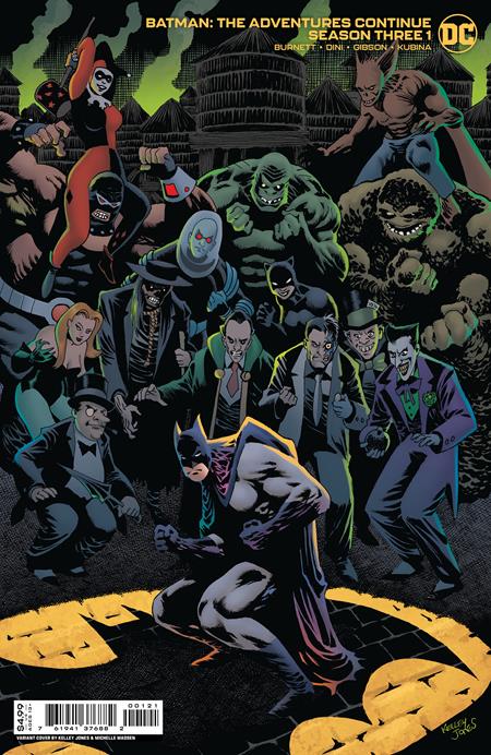 The One Stop Shop Comics & Games Batman The Adventures Continue Season 3 #1 (Of 7) Cvr B Kelley Jones Card Stock Var (01/10/2023) DC Comics