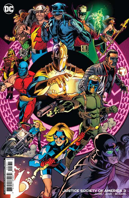 Justice Society Of America #3 (Of 12) Cvr C Inc 1:25 Stephen Sadowski Card Stock Var (03/14/2023)