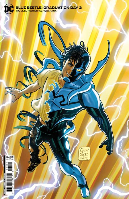 Blue Beetle Graduation Day #3 (Of 6) Cvr B Joe Quinones Card Stock Var (01/24/2023)