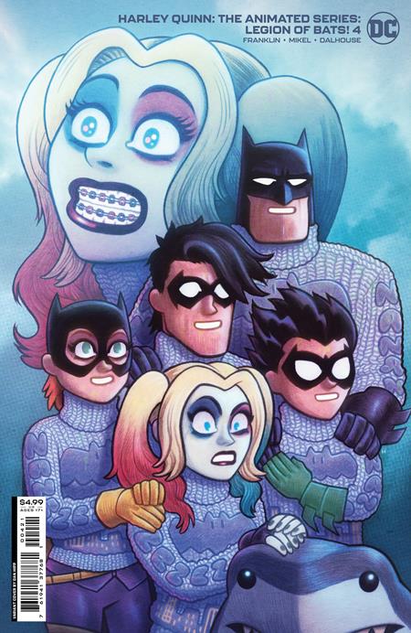 The One Stop Shop Comics & Games Harley Quinn The Animated Series Legion Of Bats #4 (Of 6) Cvr B Dan Hipp Card Stock Var (Mr) (01/17/2023) DC Comics
