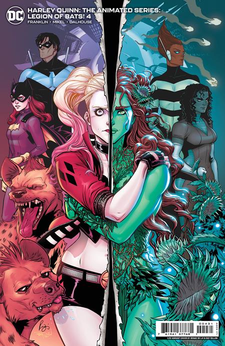 The One Stop Shop Comics & Games Harley Quinn The Animated Series Legion Of Bats #4 (Of 6) Cvr C Inc 1:25 Renae De Liz Card Stock Var (Mr) (01/17/2023) DC Comics