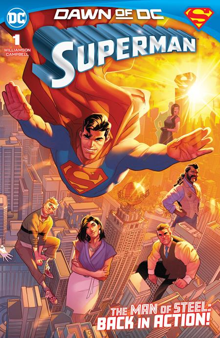 Superman #1 Cvr A Jamal Campbell (02/21/2023)