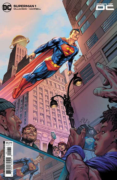 Superman #1 Cvr G Ed Benes & Wayne Faucher Card Stock Var (02/21/2023)