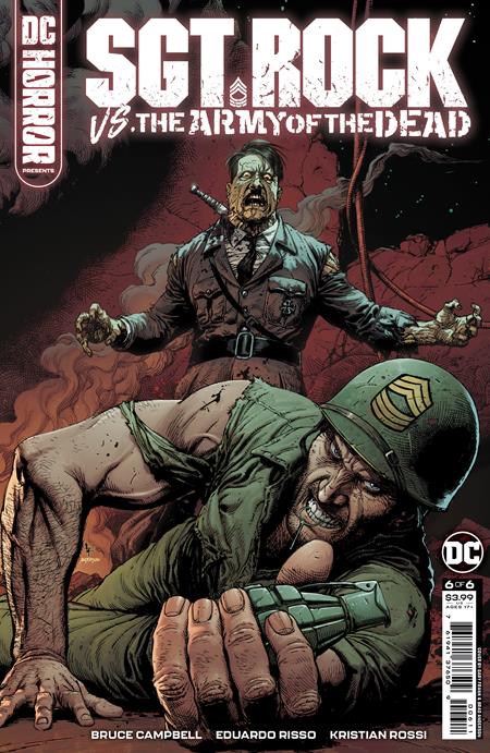 Dc Horror Presents Sgt Rock Vs The Army Of The Dead #6 (Of 6) Cvr A Gary Frank (Mr) (02/28/2023)