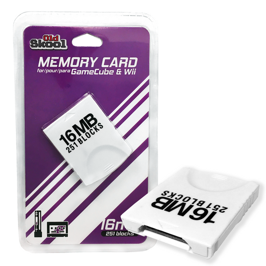 Old Skool GameCube Memory Card - 64 MB - 64 MB - 64 MB - 64 MB - 64 MB - 64 MB