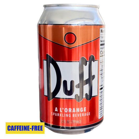 The One Stop Shop Comics & Games Duff A L’Orange Sparkling Beverage 12oz Boston America Corp