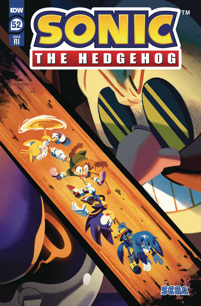 Sonic The Hedgehog #52 Cover C 10 Copy Fourdraine Variant Edition  (