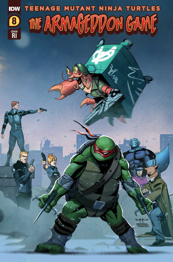 Teenage Mutant Ninja Turtles Armageddon Game #8 Cover D 10 Copy Variant Edition Qualano