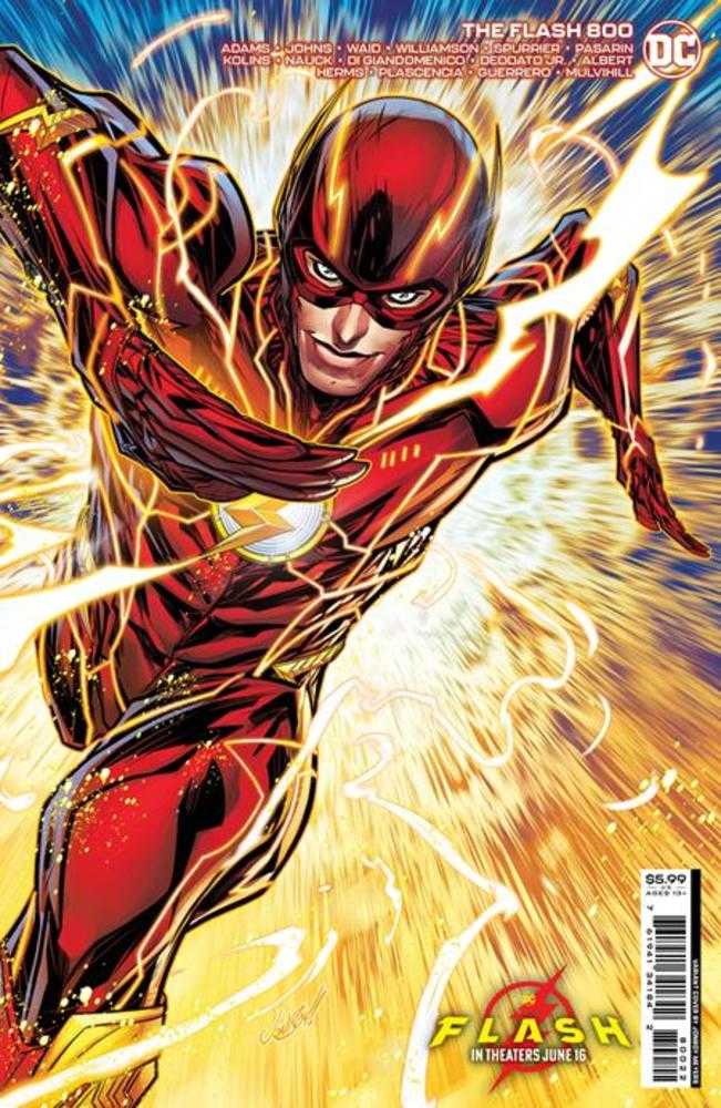 Flash #800 Cover G Jonboy Meyers The Flash Movie Card Stock Variant
