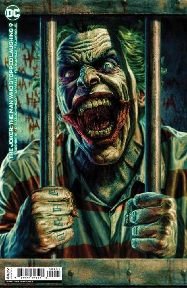 Joker The Man Who Stopped Laughing #9 Cover B Lee Bermejo Variant