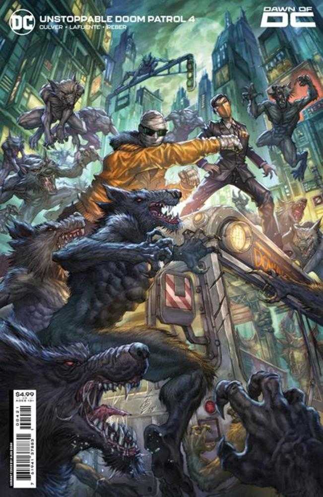 Unstoppable Doom Patrol #4 (Of 6) Cover B Alan Quah Card Stock Variant