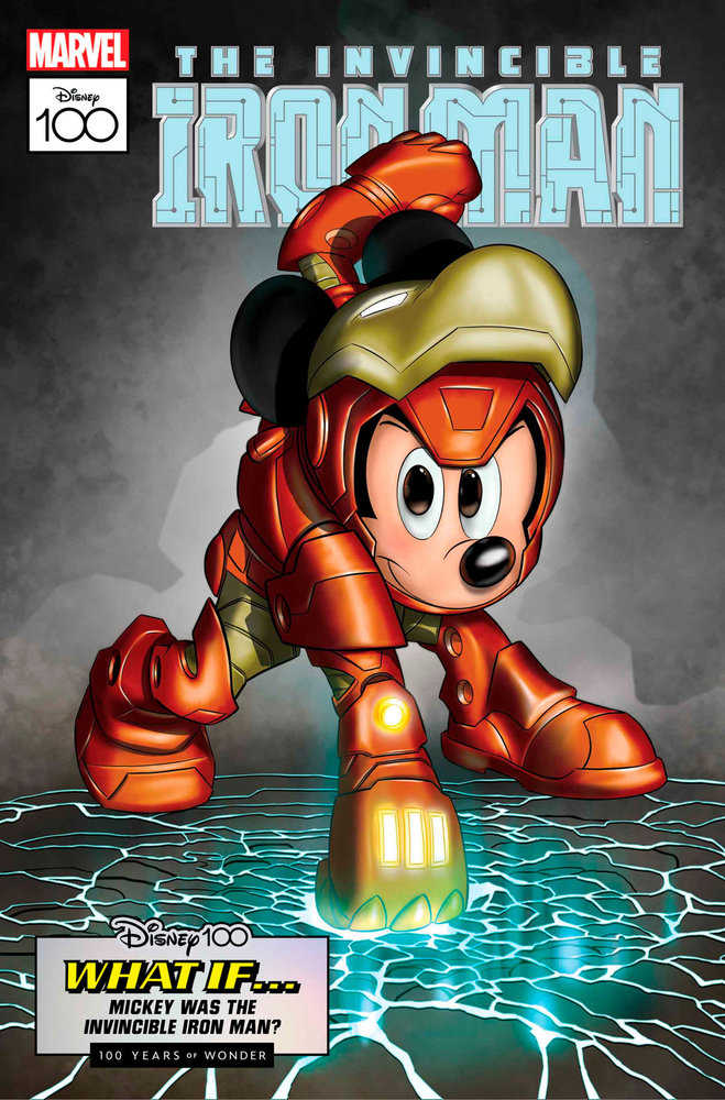 Amazing Spider-Man 27 Claudio Sciarrone Disney100 Invincible Iron Man Variant