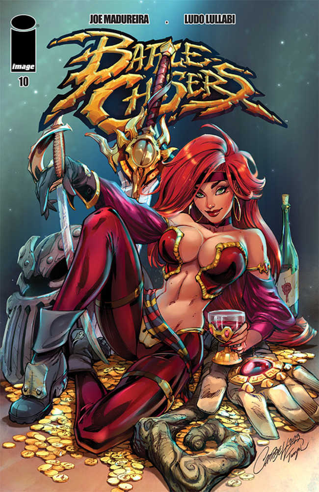 Battle Chasers #10 Cover C J Scott Campbell (Mature)