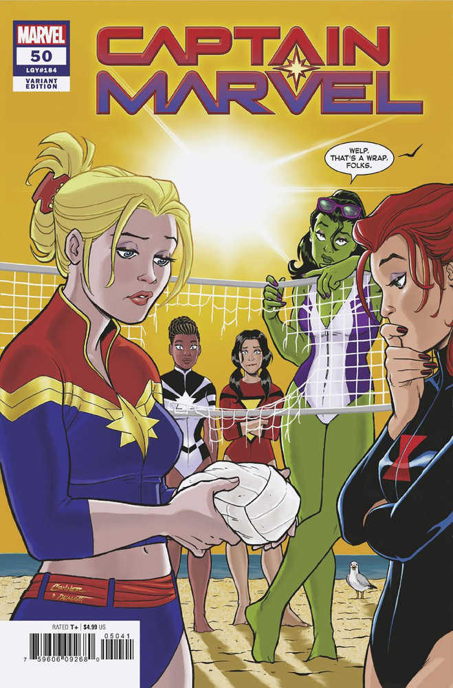 Captain Marvel 50 Amanda Conner Variant