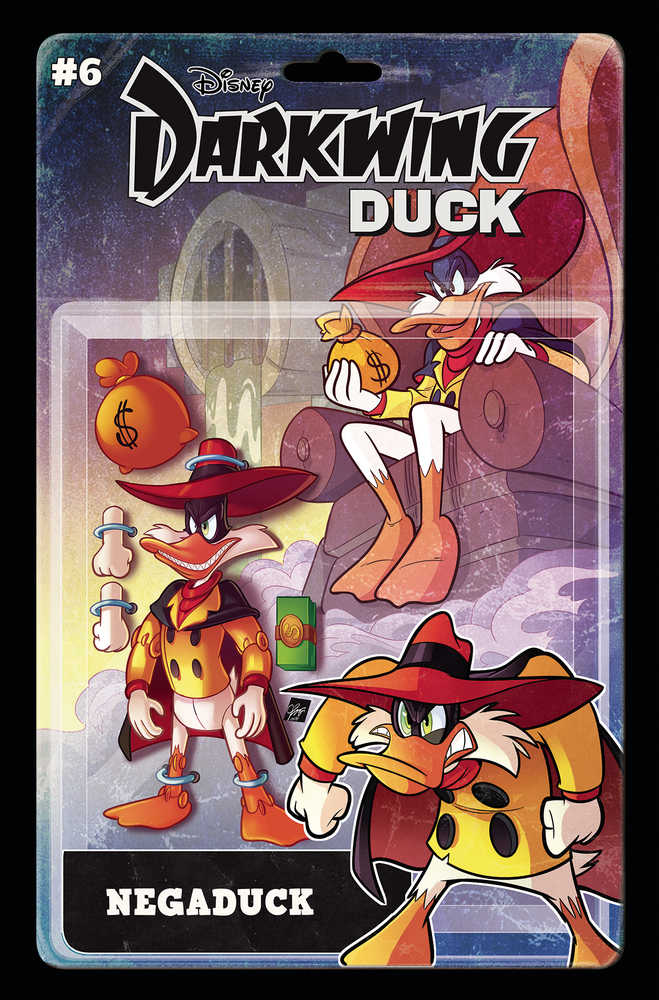 Darkwing Duck #6 Cover H 10 Copy Variant Edition Action Figure