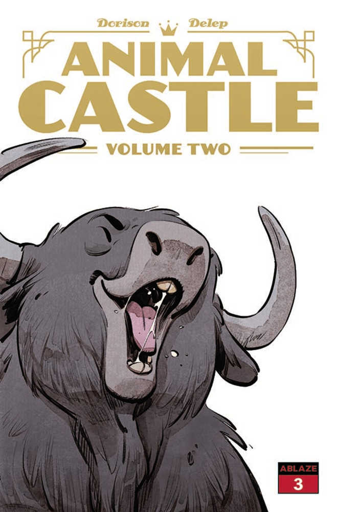 Animal Castle Volume 2 #3 Cover B Delep Laughing Silvio (Mature)